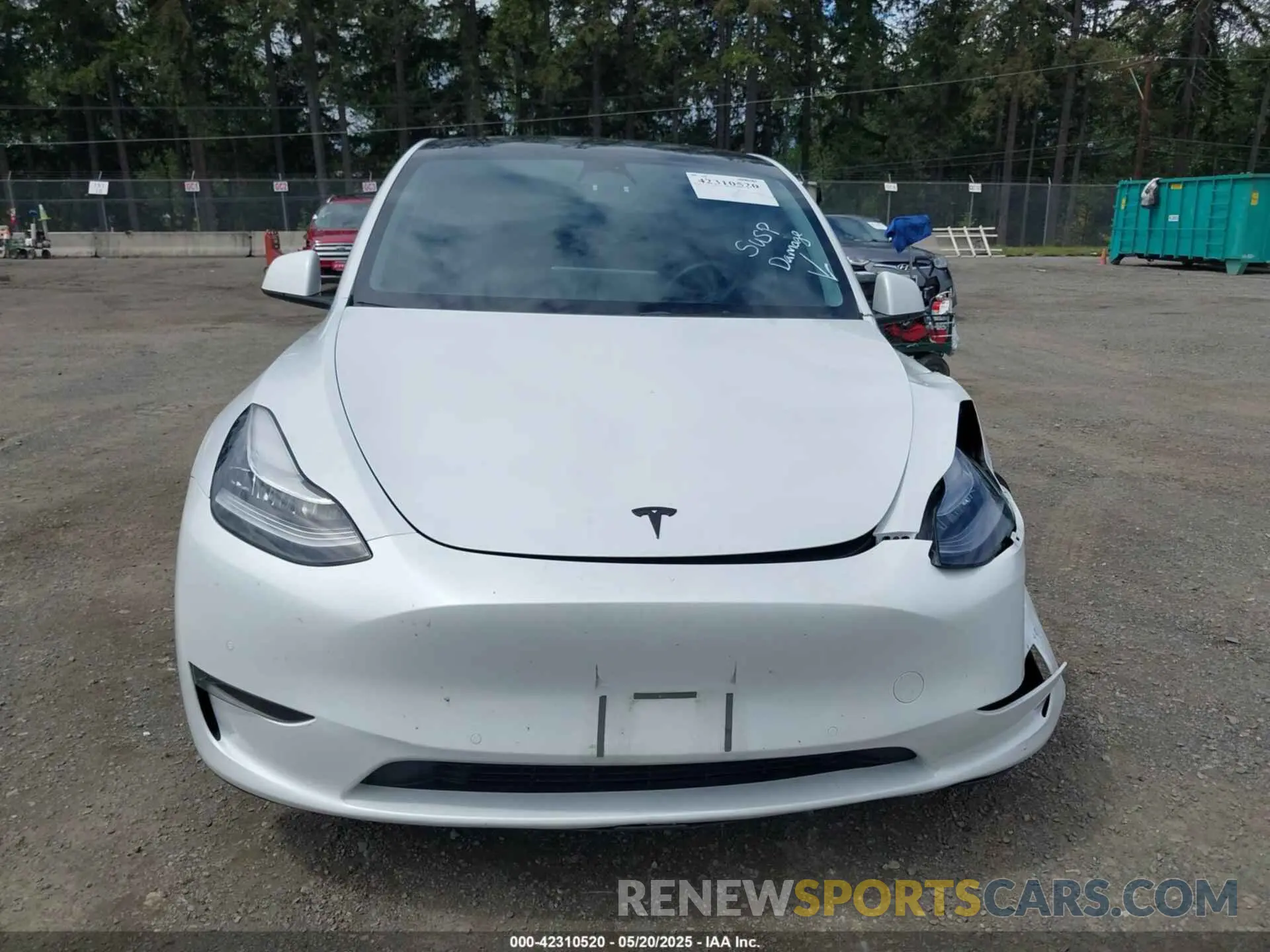 12 Photograph of a damaged car 7SAYGDEE9NF494901 TESLA MODEL Y 2022