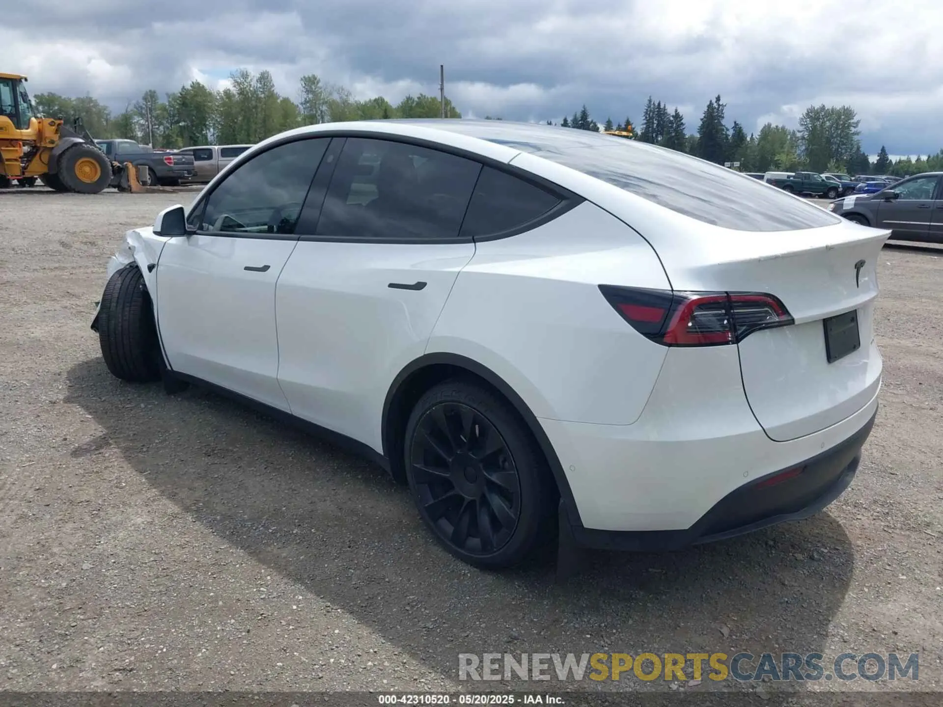 3 Photograph of a damaged car 7SAYGDEE9NF494901 TESLA MODEL Y 2022