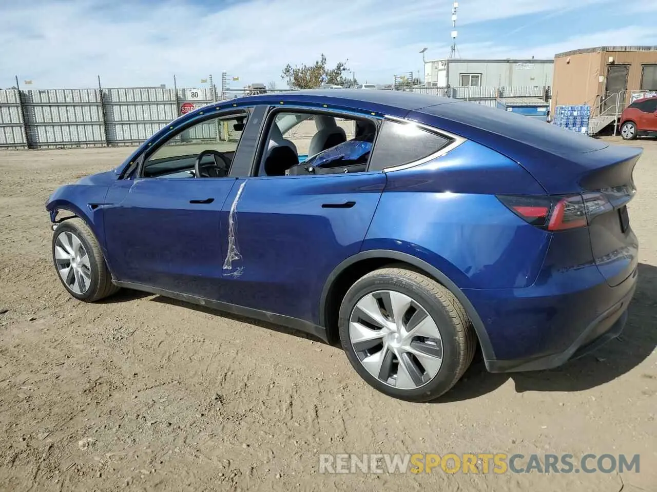 2 Photograph of a damaged car 7SAYGDEE9NF551906 TESLA MODEL Y 2022