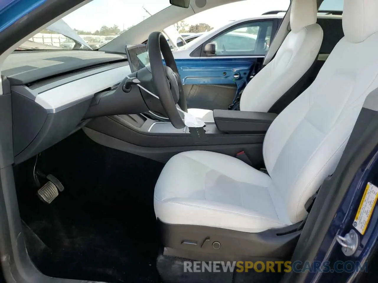 7 Photograph of a damaged car 7SAYGDEE9NF551906 TESLA MODEL Y 2022