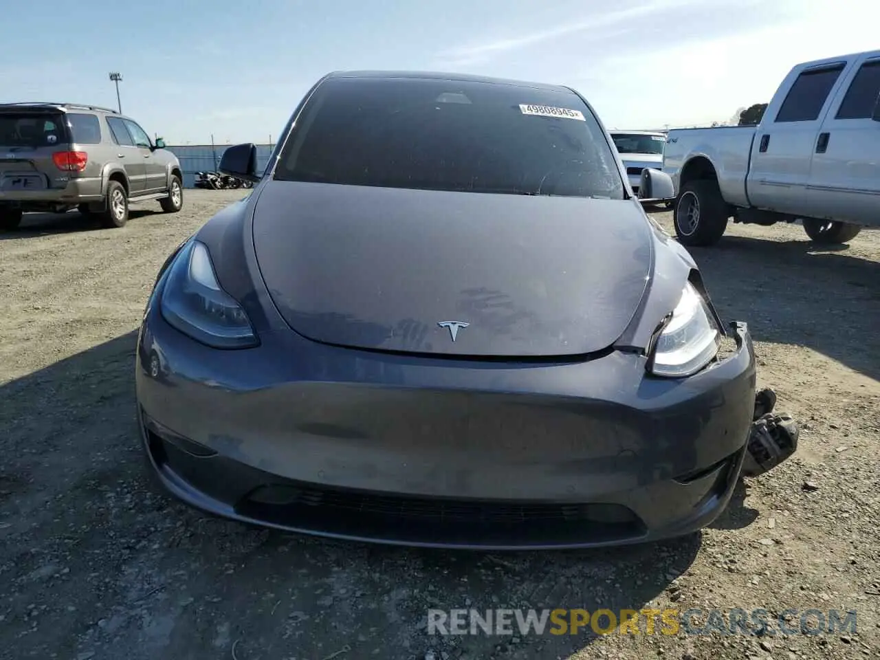 5 Photograph of a damaged car 7SAYGDEE9NF555132 TESLA MODEL Y 2022