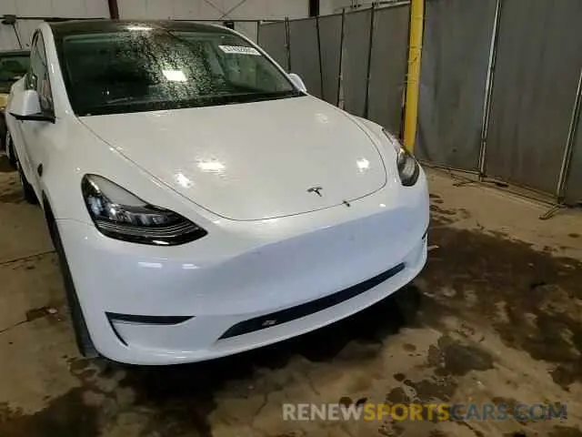 14 Photograph of a damaged car 7SAYGDEEXNA012904 TESLA MODEL Y 2022