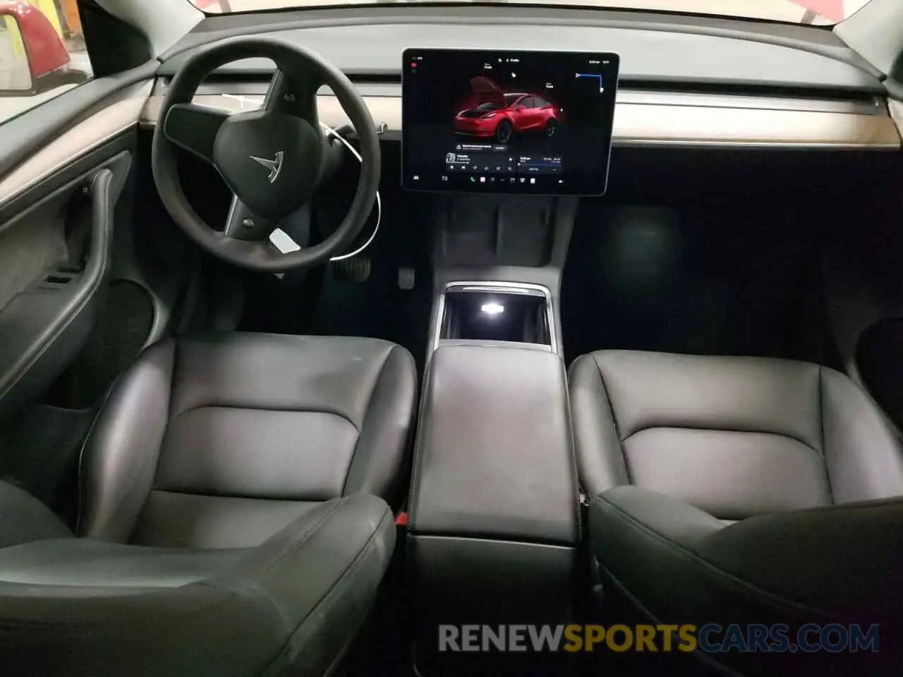 8 Photograph of a damaged car 7SAYGDEEXNA018475 TESLA MODEL Y 2022