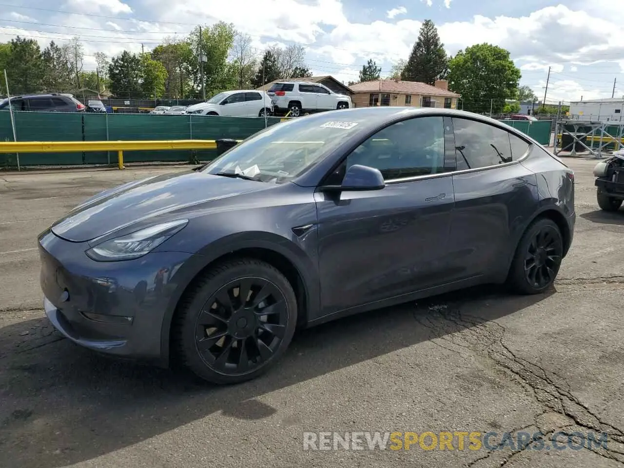 1 Photograph of a damaged car 7SAYGDEEXNF356834 TESLA MODEL Y 2022