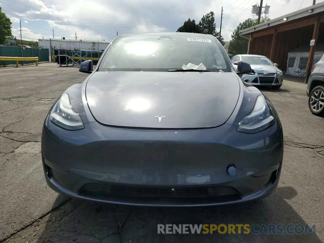 5 Photograph of a damaged car 7SAYGDEEXNF356834 TESLA MODEL Y 2022