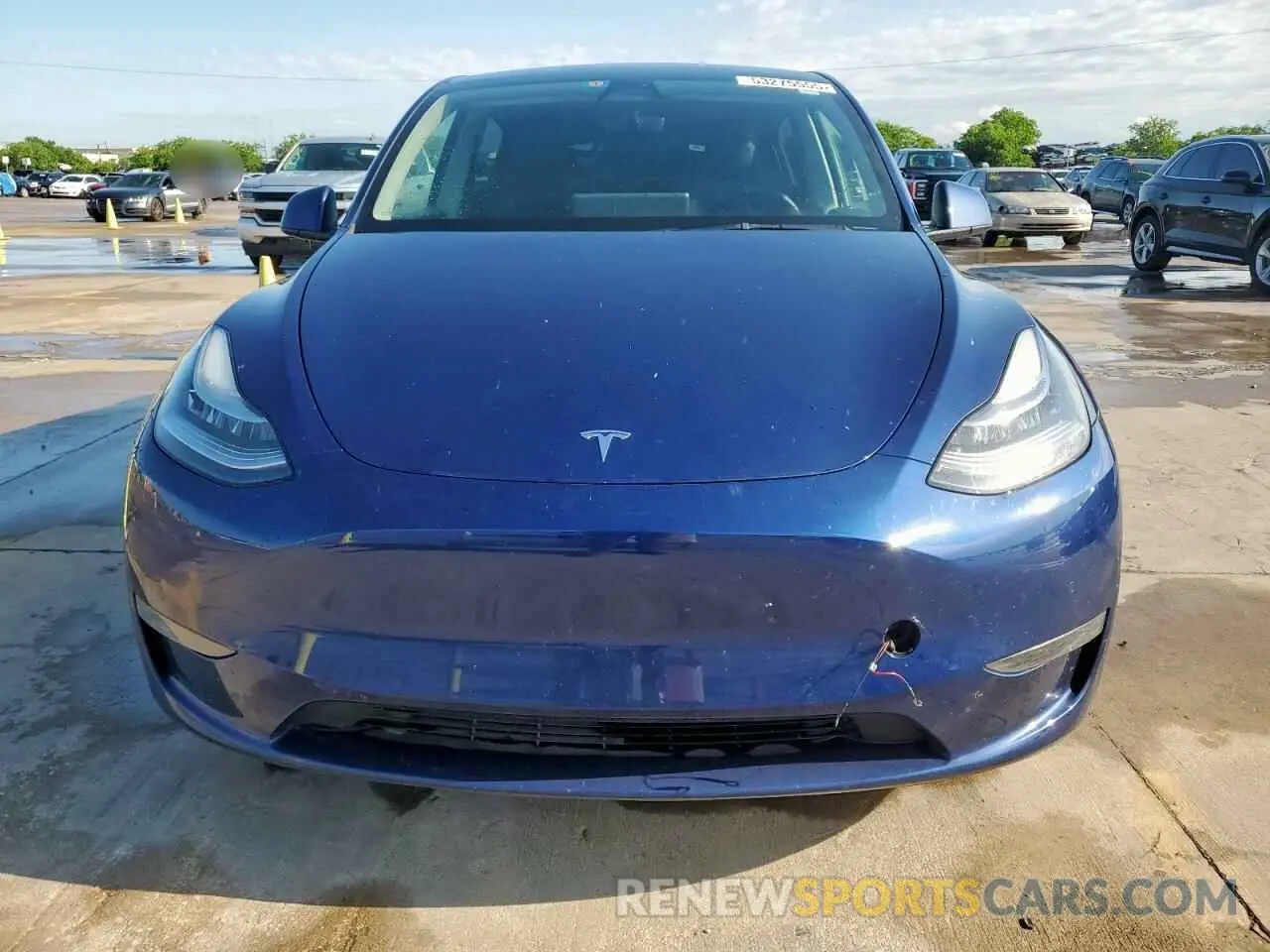 5 Photograph of a damaged car 7SAYGDEEXNF372693 TESLA MODEL Y 2022