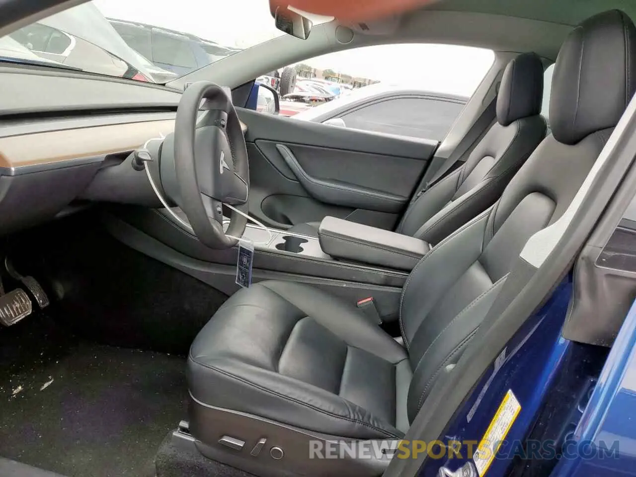 7 Photograph of a damaged car 7SAYGDEEXNF372693 TESLA MODEL Y 2022