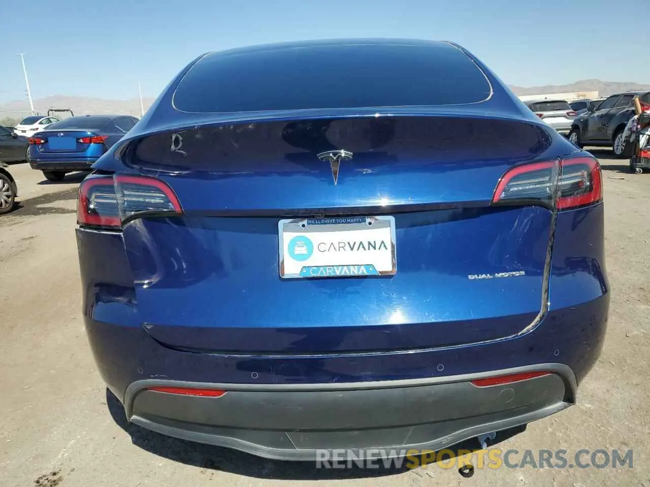 6 Photograph of a damaged car 7SAYGDEEXNF386268 TESLA MODEL Y 2022