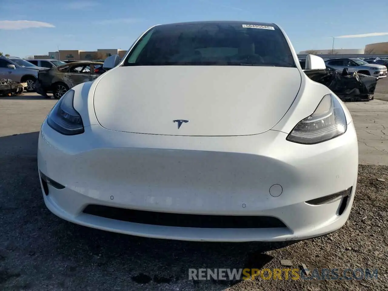 5 Photograph of a damaged car 7SAYGDEEXNF408169 TESLA MODEL Y 2022