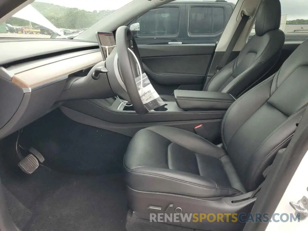 7 Photograph of a damaged car 7SAYGDEEXNF443181 TESLA MODEL Y 2022