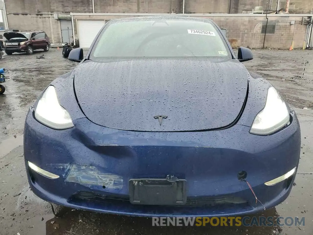 5 Photograph of a damaged car 7SAYGDEEXNF481008 TESLA MODEL Y 2022