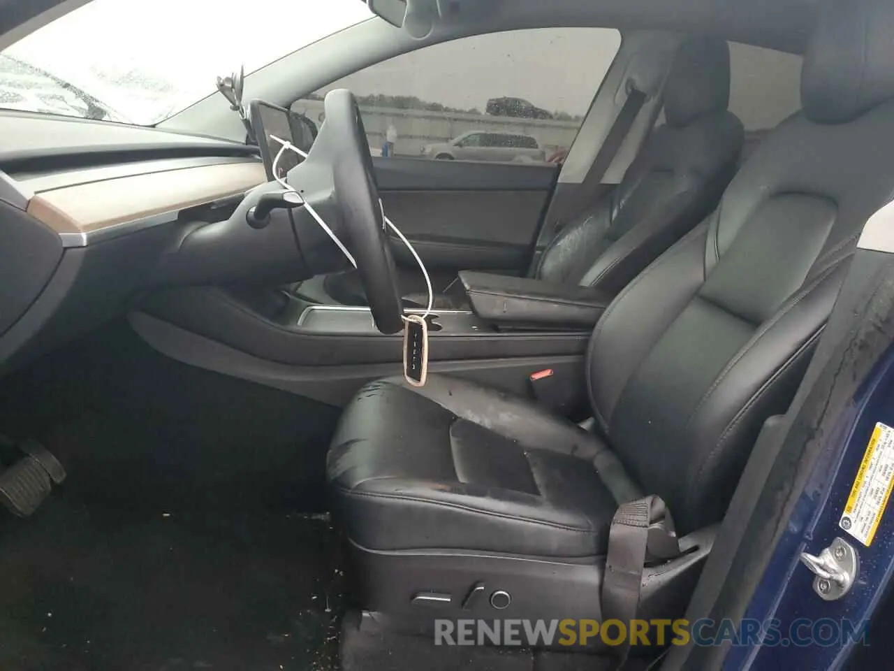 7 Photograph of a damaged car 7SAYGDEEXNF481008 TESLA MODEL Y 2022