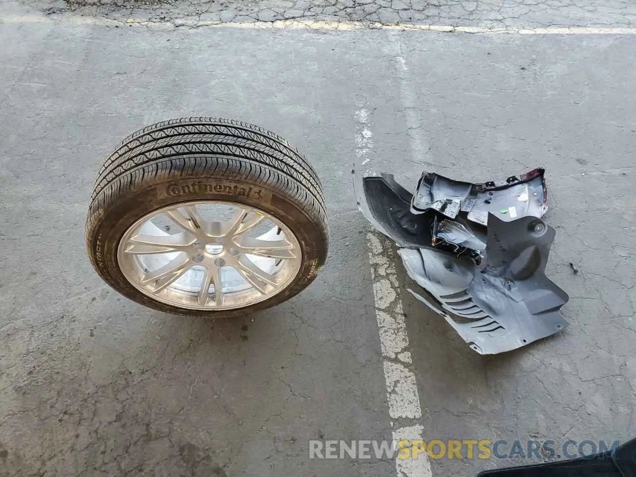 14 Photograph of a damaged car 7SAYGDEEXNF556855 TESLA MODEL Y 2022
