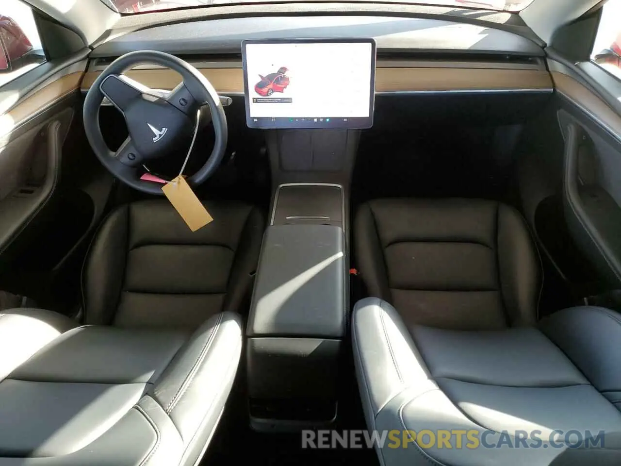 8 Photograph of a damaged car 7SAYGDEEXNF556855 TESLA MODEL Y 2022