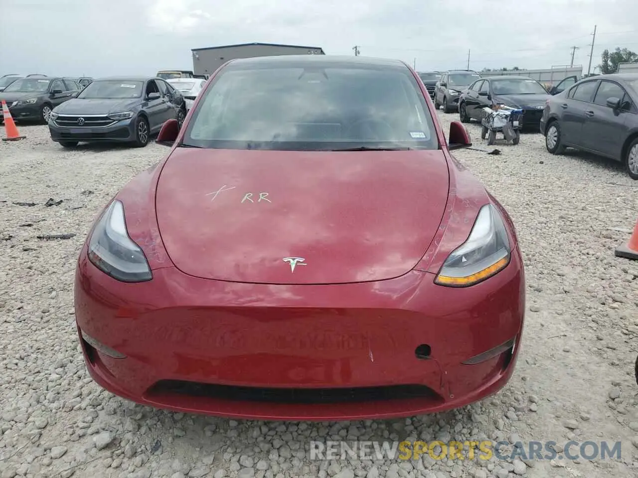 5 Photograph of a damaged car 7SAYGDEF0NF312799 TESLA MODEL Y 2022