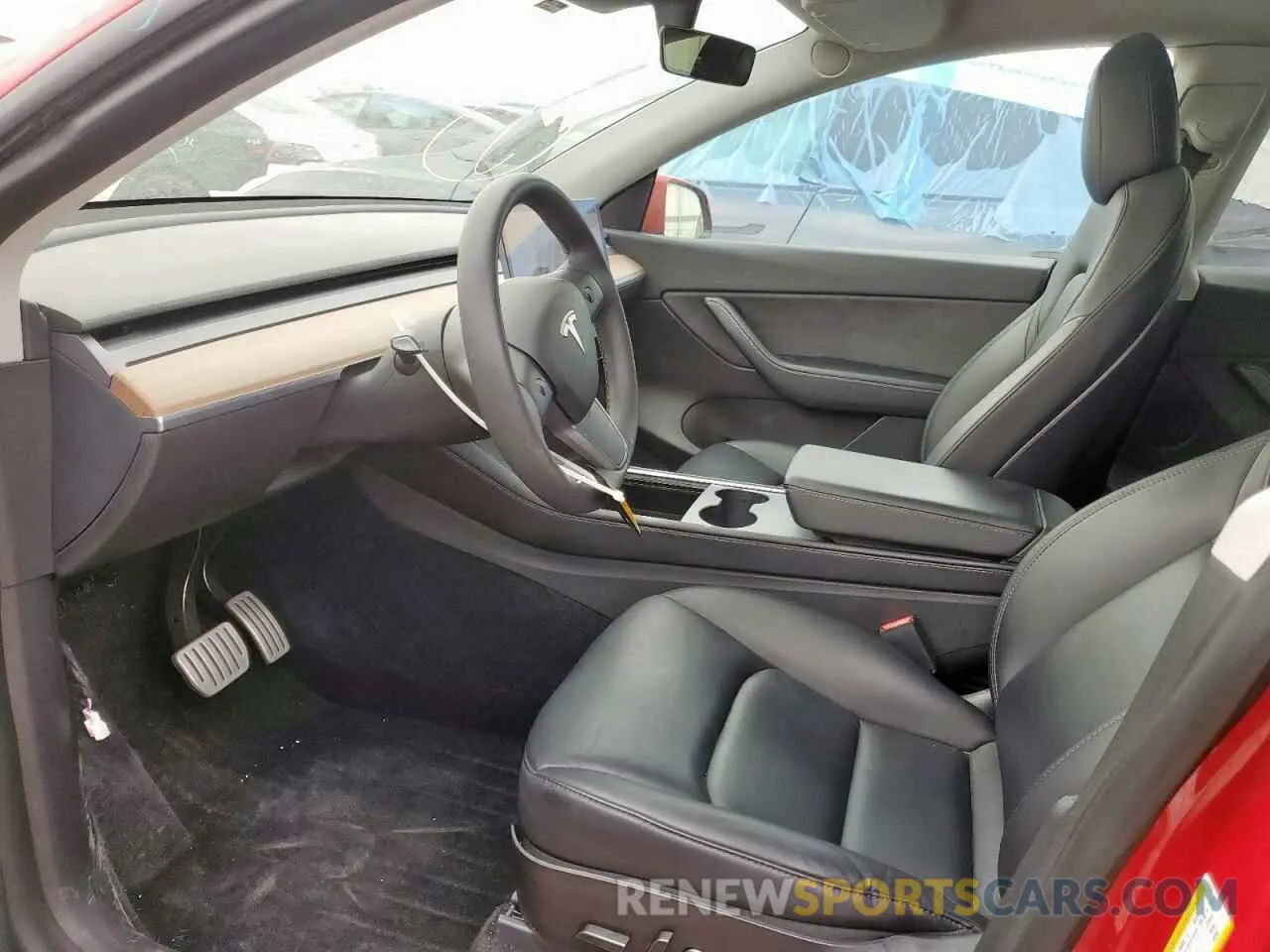 7 Photograph of a damaged car 7SAYGDEF0NF312799 TESLA MODEL Y 2022