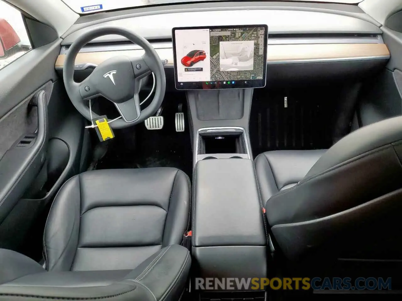 8 Photograph of a damaged car 7SAYGDEF0NF312799 TESLA MODEL Y 2022