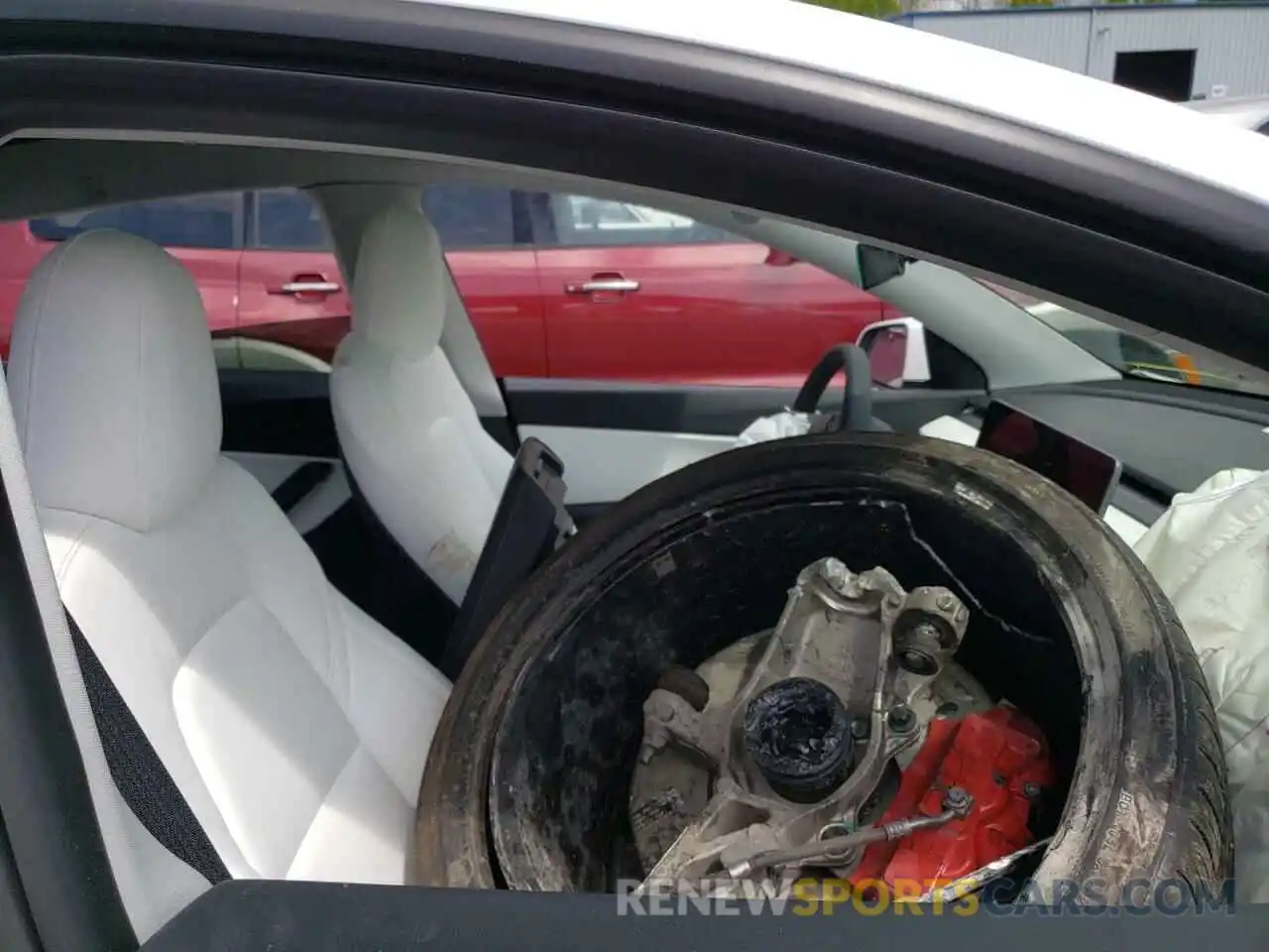 5 Photograph of a damaged car 7SAYGDEF0NF359492 TESLA MODEL Y 2022