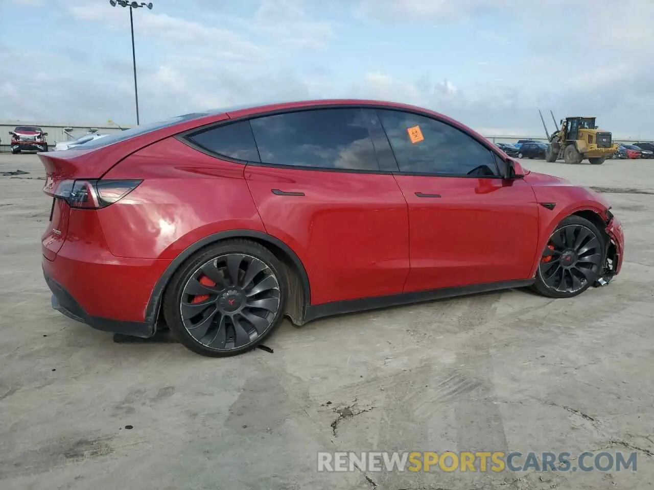 3 Photograph of a damaged car 7SAYGDEF0NF372307 TESLA MODEL Y 2022