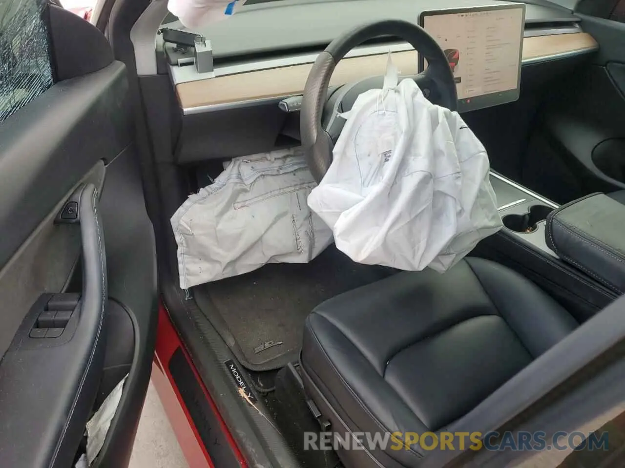 8 Photograph of a damaged car 7SAYGDEF0NF372307 TESLA MODEL Y 2022