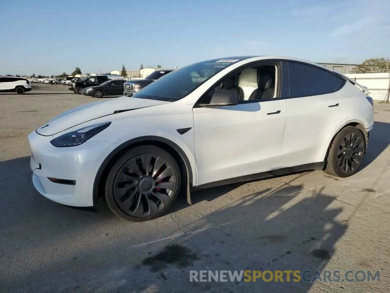 1 Photograph of a damaged car 7SAYGDEF0NF397241 TESLA MODEL Y 2022