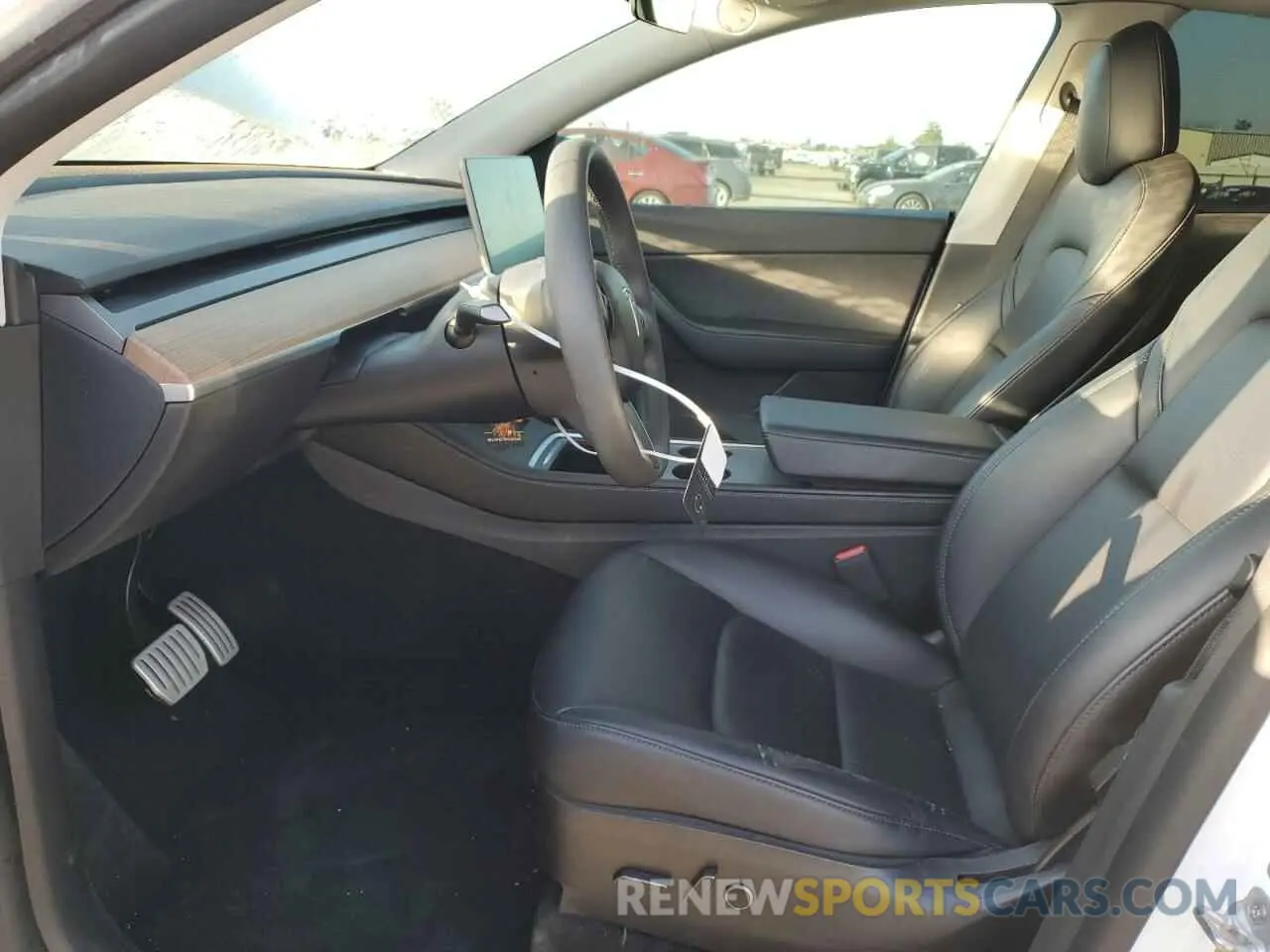 7 Photograph of a damaged car 7SAYGDEF0NF397241 TESLA MODEL Y 2022