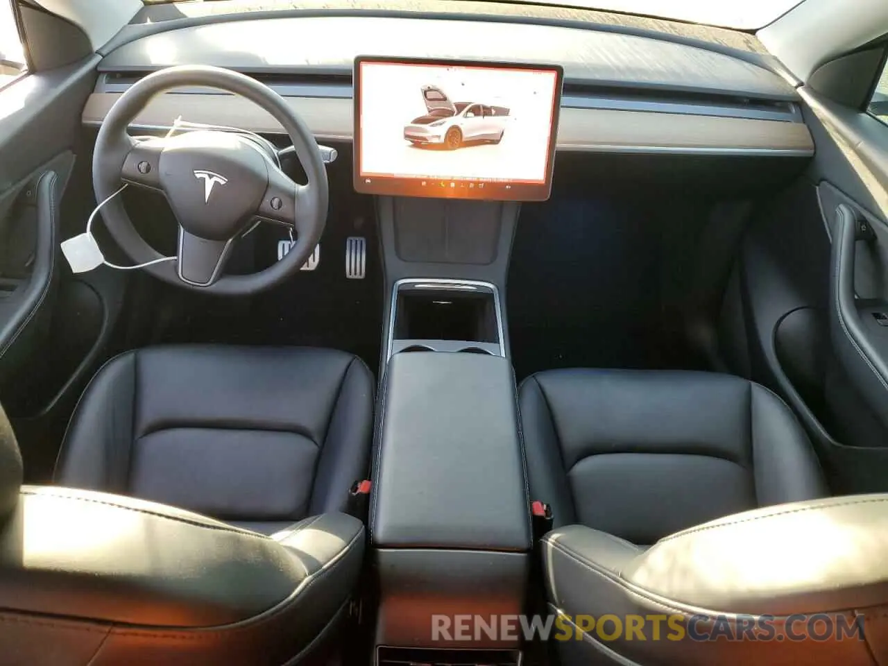 8 Photograph of a damaged car 7SAYGDEF0NF397241 TESLA MODEL Y 2022