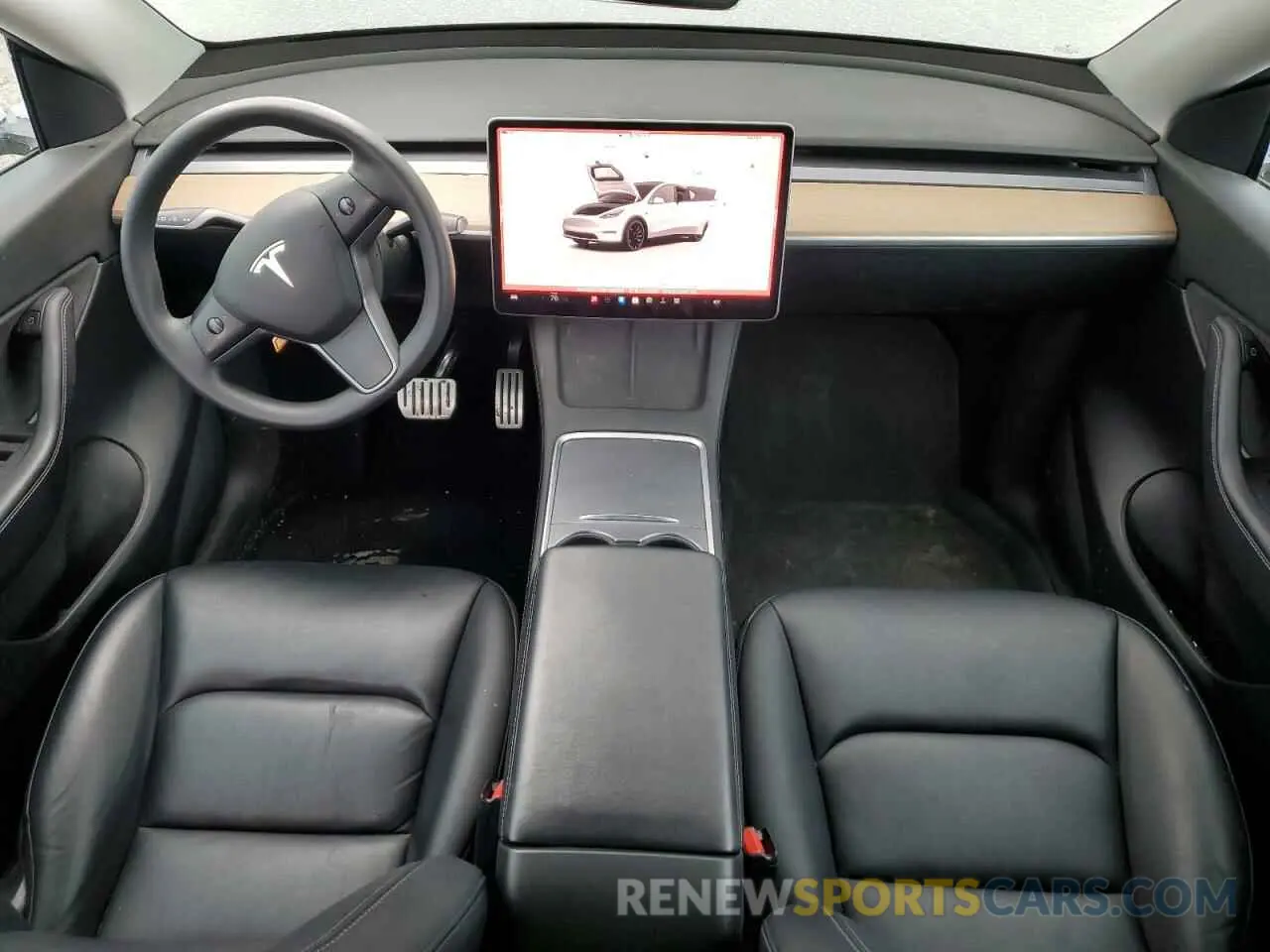 8 Photograph of a damaged car 7SAYGDEF0NF398289 TESLA MODEL Y 2022