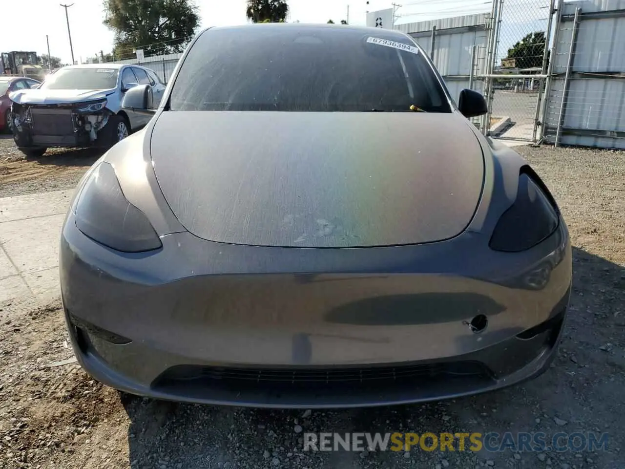5 Photograph of a damaged car 7SAYGDEF0NF493807 TESLA MODEL Y 2022