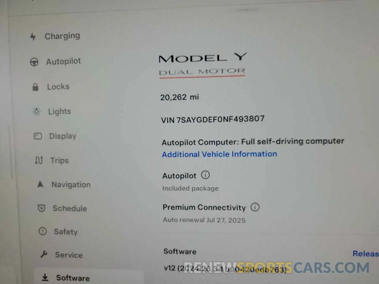 9 Photograph of a damaged car 7SAYGDEF0NF493807 TESLA MODEL Y 2022