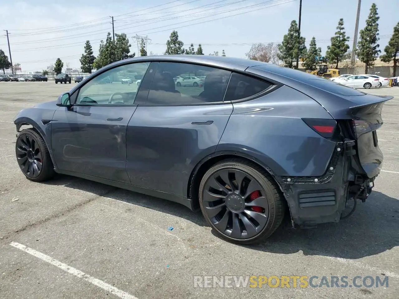 2 Photograph of a damaged car 7SAYGDEF0NF511223 TESLA MODEL Y 2022