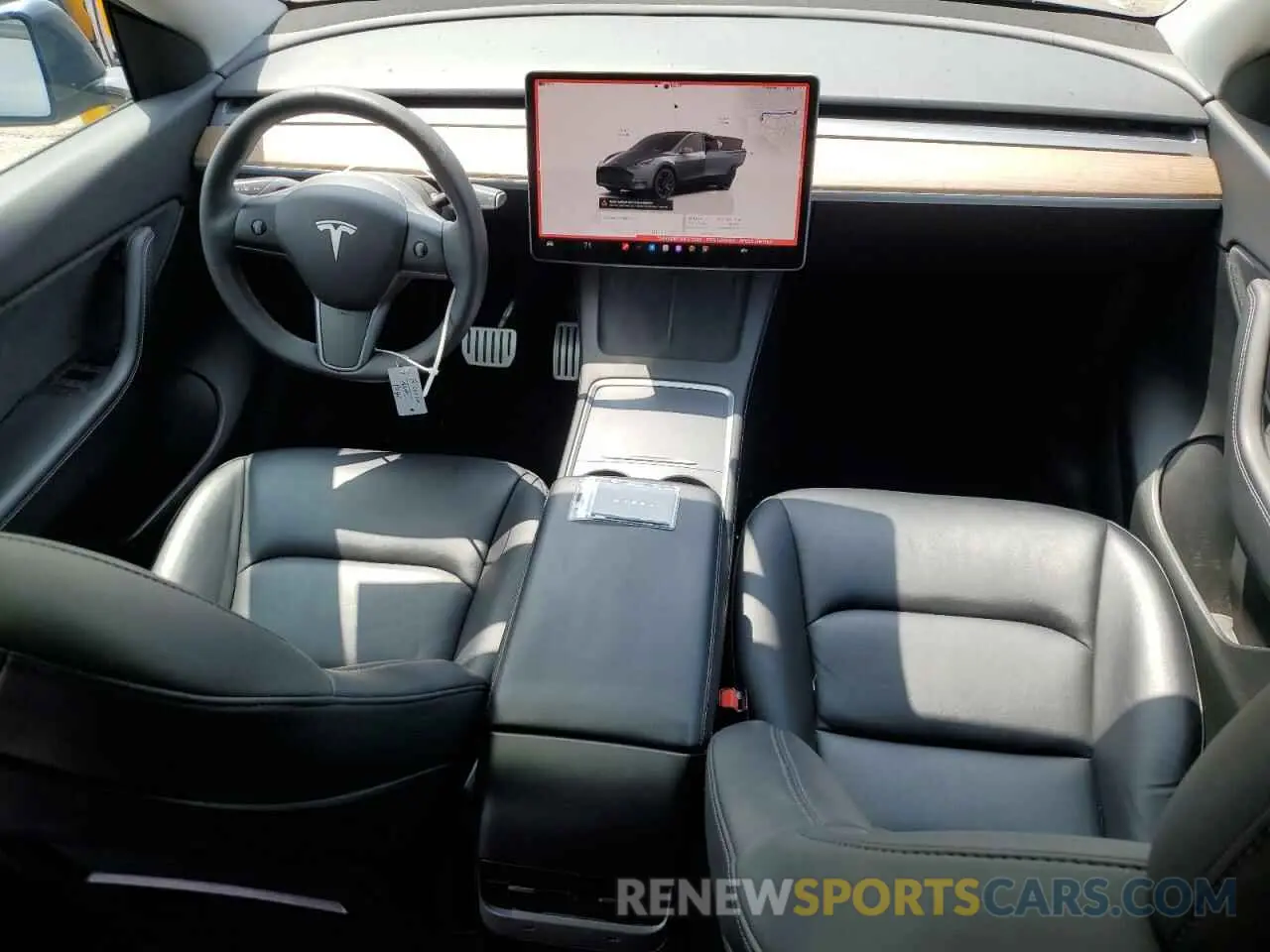 8 Photograph of a damaged car 7SAYGDEF0NF511223 TESLA MODEL Y 2022