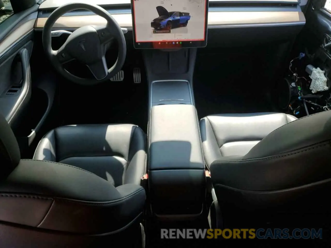8 Photograph of a damaged car 7SAYGDEF0NF524165 TESLA MODEL Y 2022