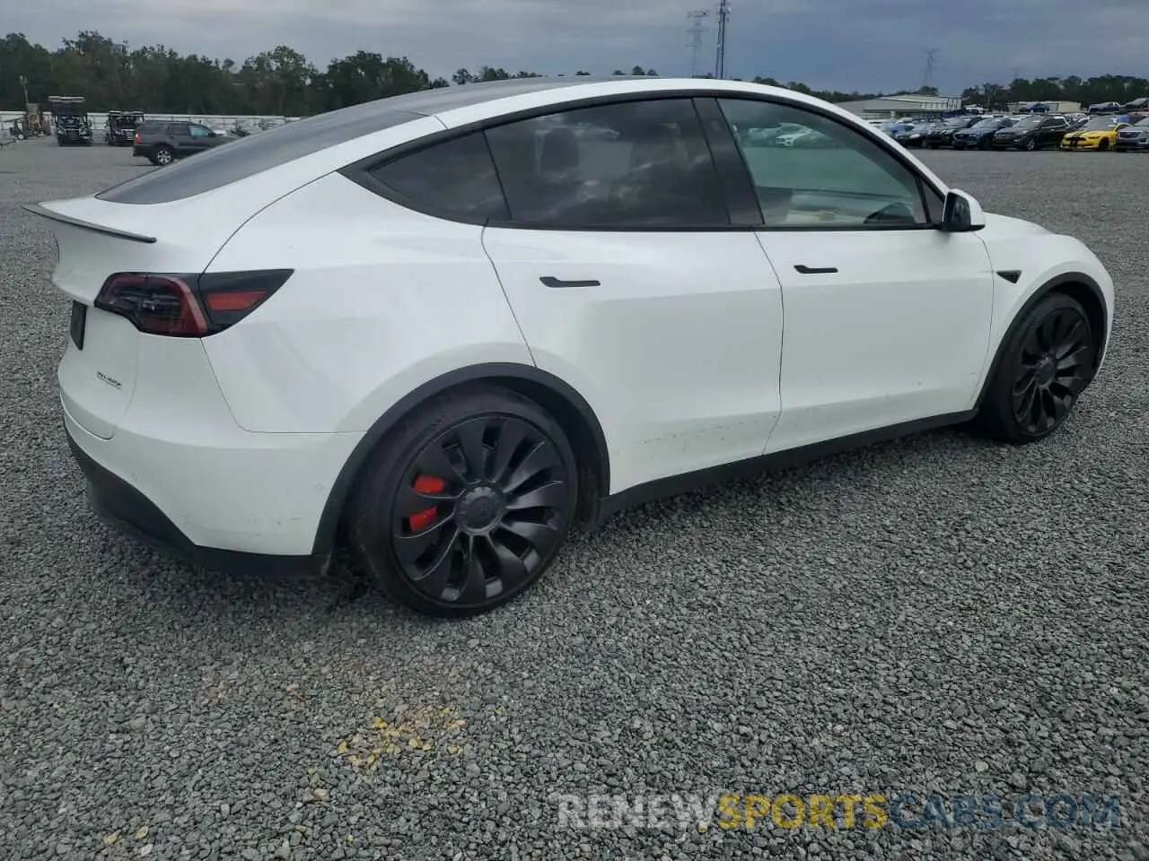 3 Photograph of a damaged car 7SAYGDEF0NF532881 TESLA MODEL Y 2022