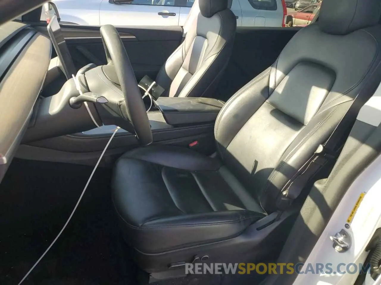 7 Photograph of a damaged car 7SAYGDEF0NF541211 TESLA MODEL Y 2022