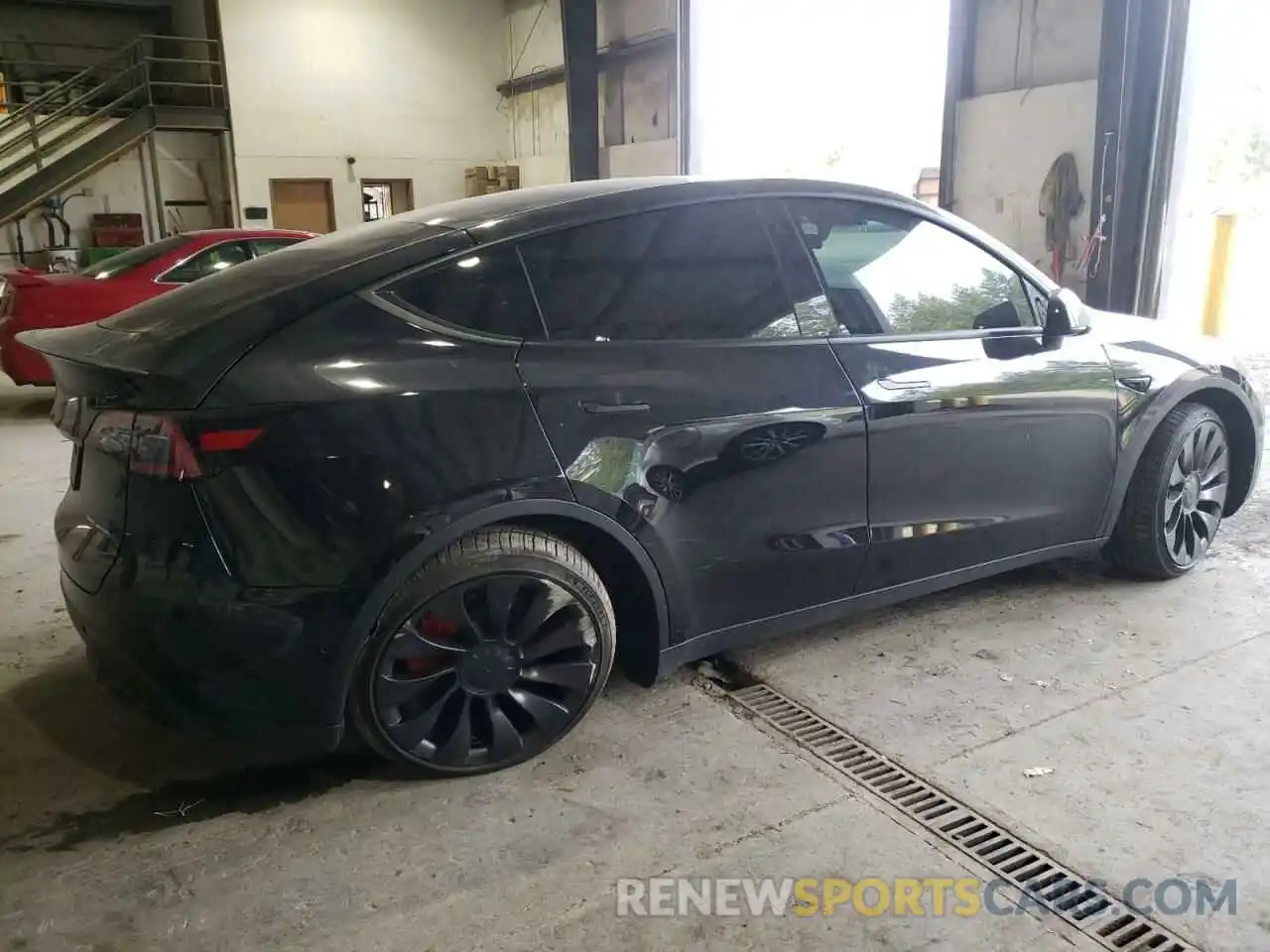 3 Photograph of a damaged car 7SAYGDEF0NF546974 TESLA MODEL Y 2022