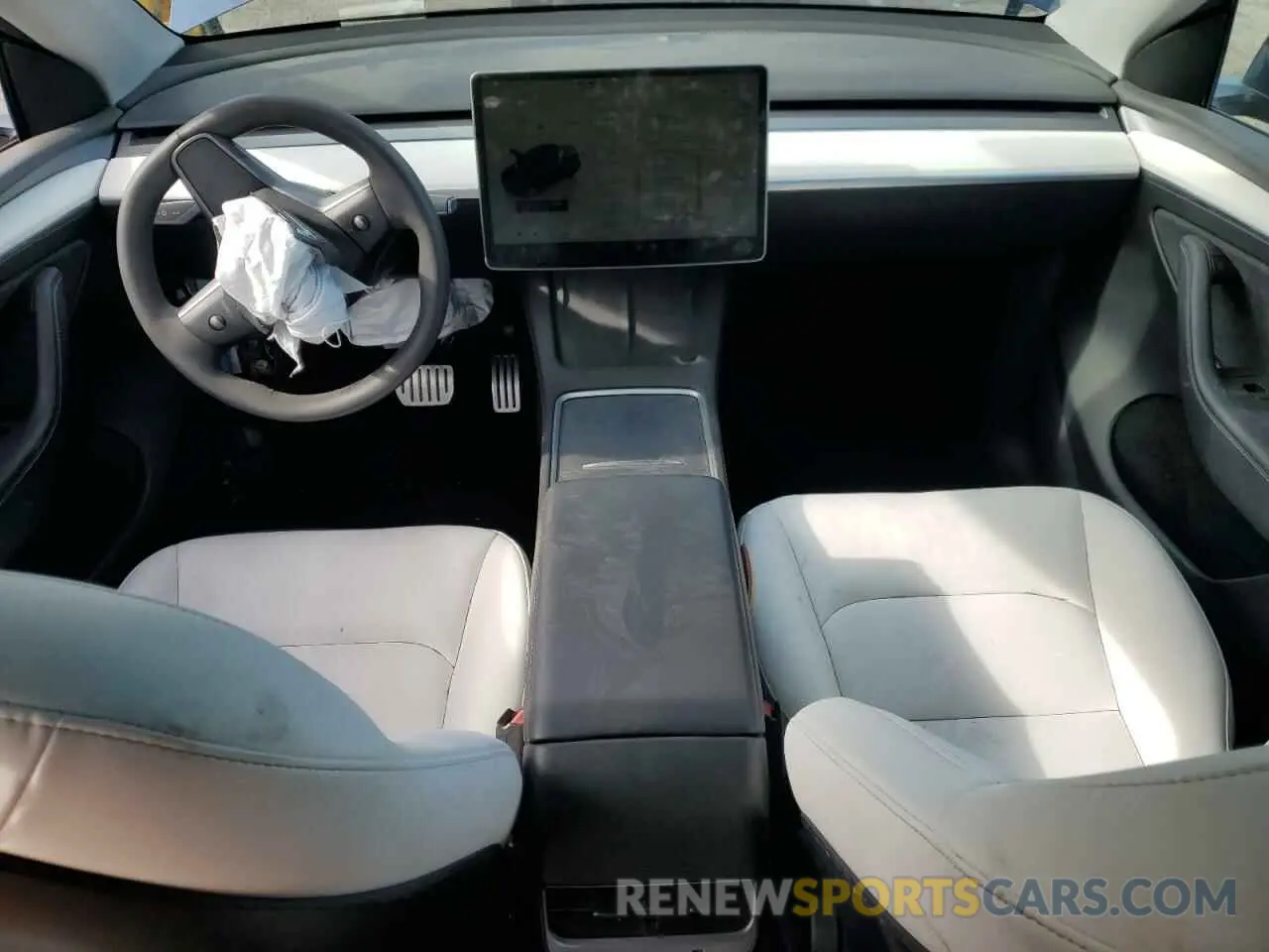 8 Photograph of a damaged car 7SAYGDEF0NF564231 TESLA MODEL Y 2022