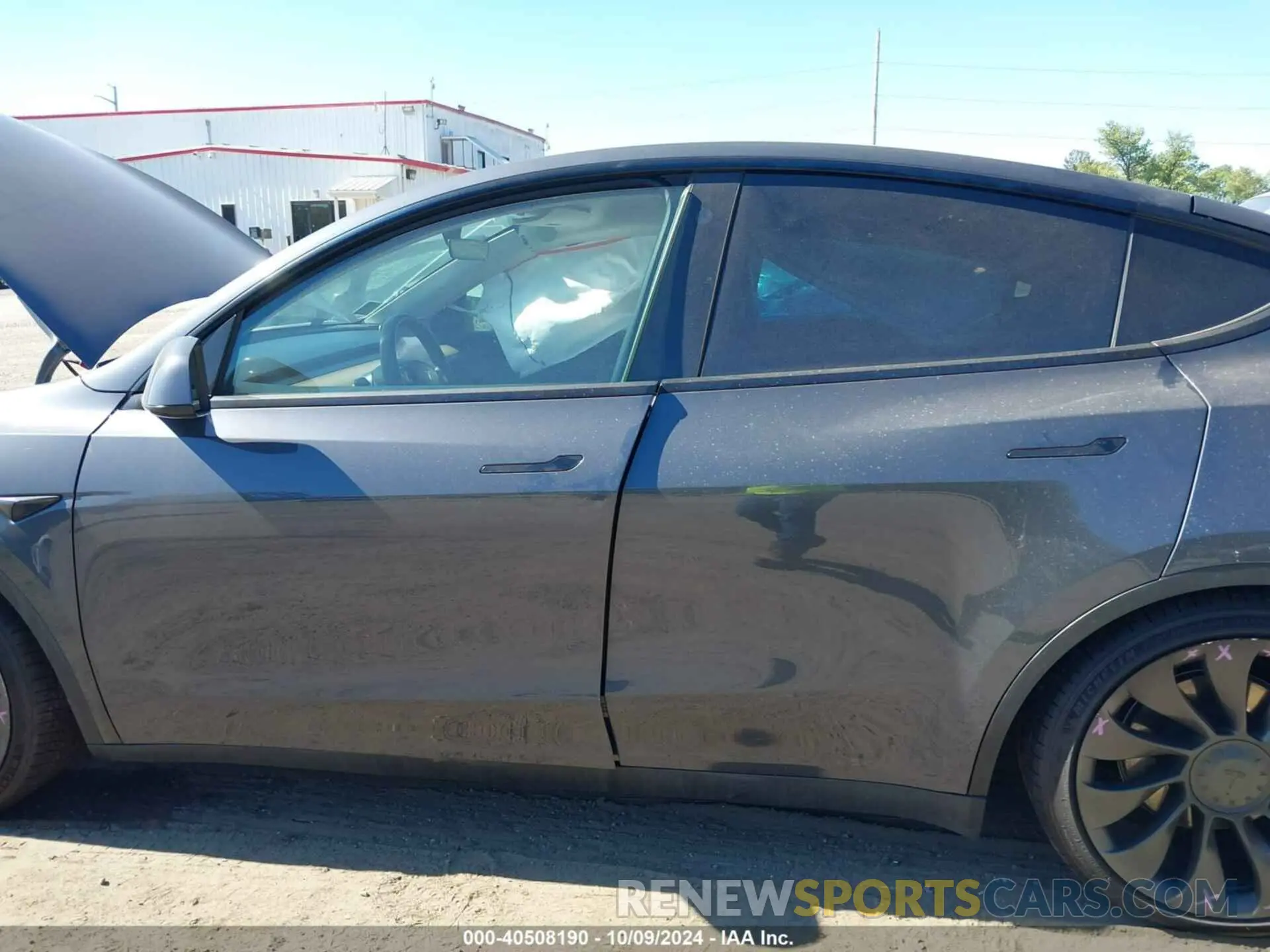 14 Photograph of a damaged car 7SAYGDEF1NF395482 TESLA MODEL Y 2022
