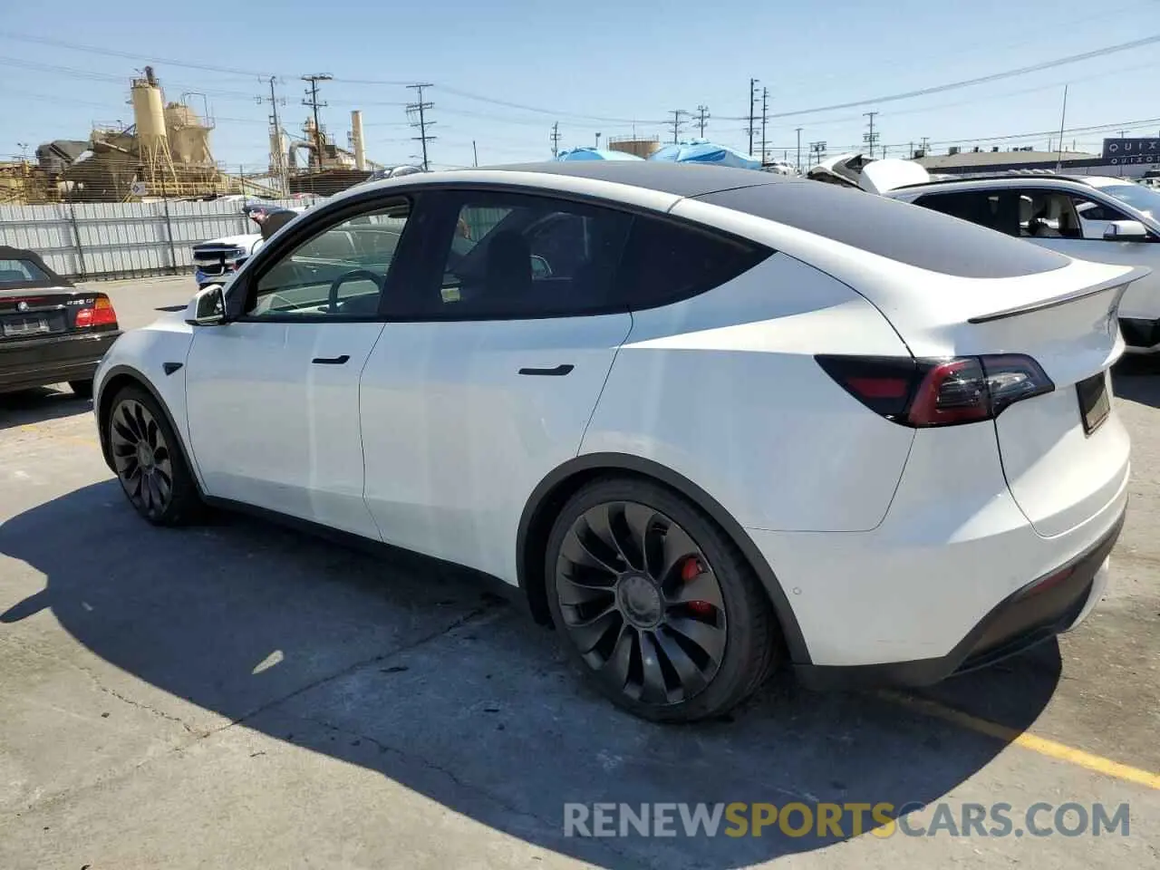 2 Photograph of a damaged car 7SAYGDEF1NF406464 TESLA MODEL Y 2022
