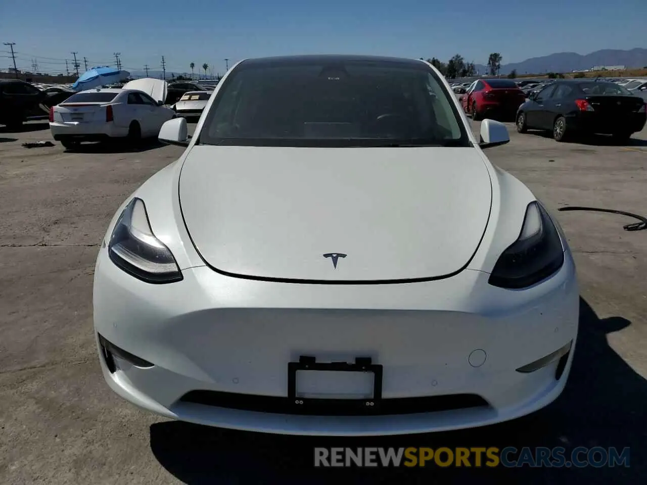 5 Photograph of a damaged car 7SAYGDEF1NF406464 TESLA MODEL Y 2022