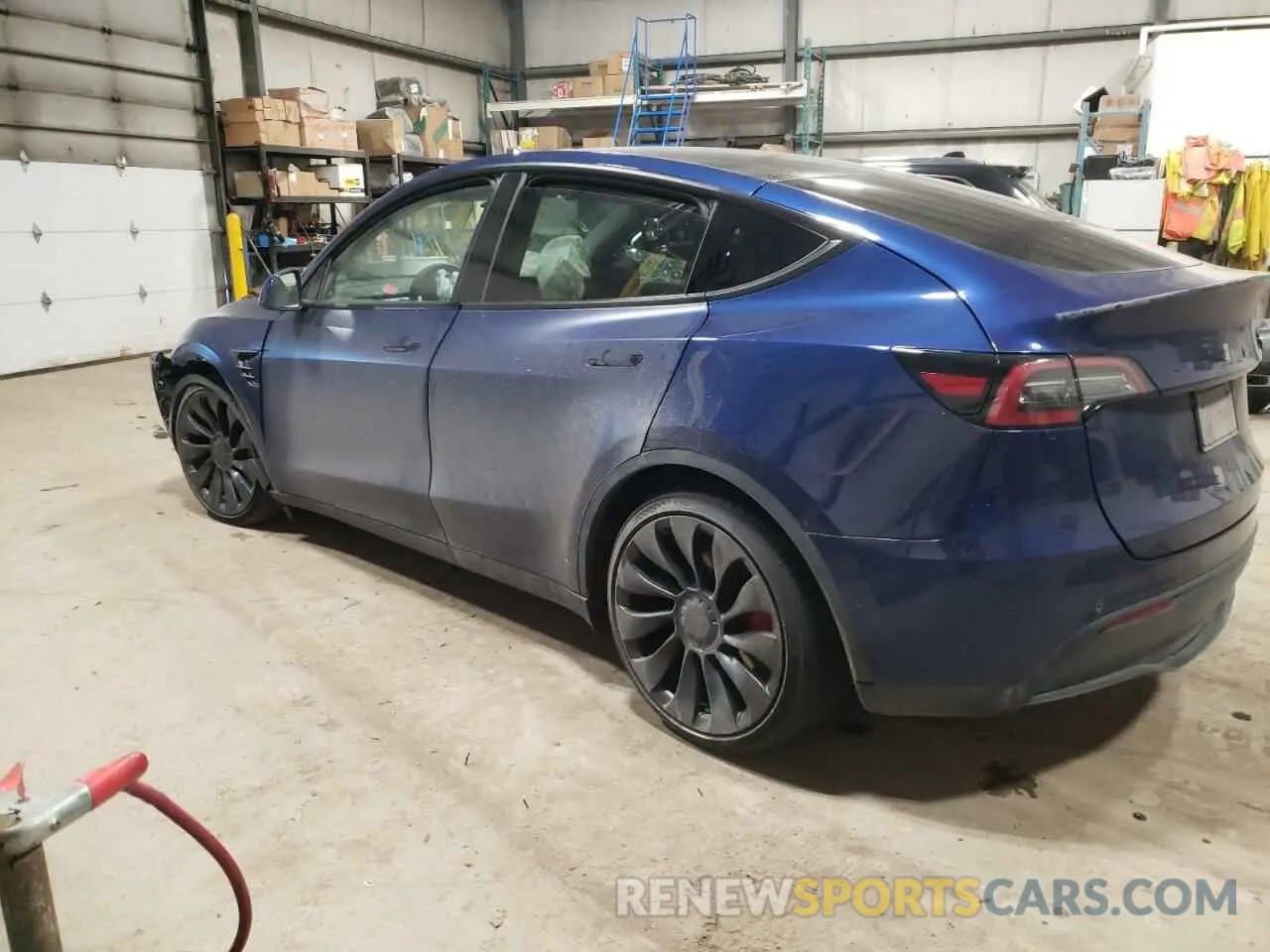 2 Photograph of a damaged car 7SAYGDEF1NF415374 TESLA MODEL Y 2022