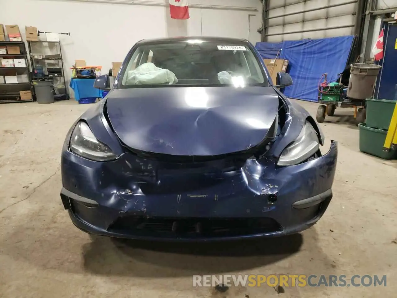 5 Photograph of a damaged car 7SAYGDEF1NF415374 TESLA MODEL Y 2022