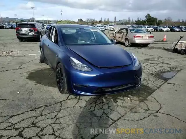 12 Photograph of a damaged car 7SAYGDEF1NF453235 TESLA MODEL Y 2022