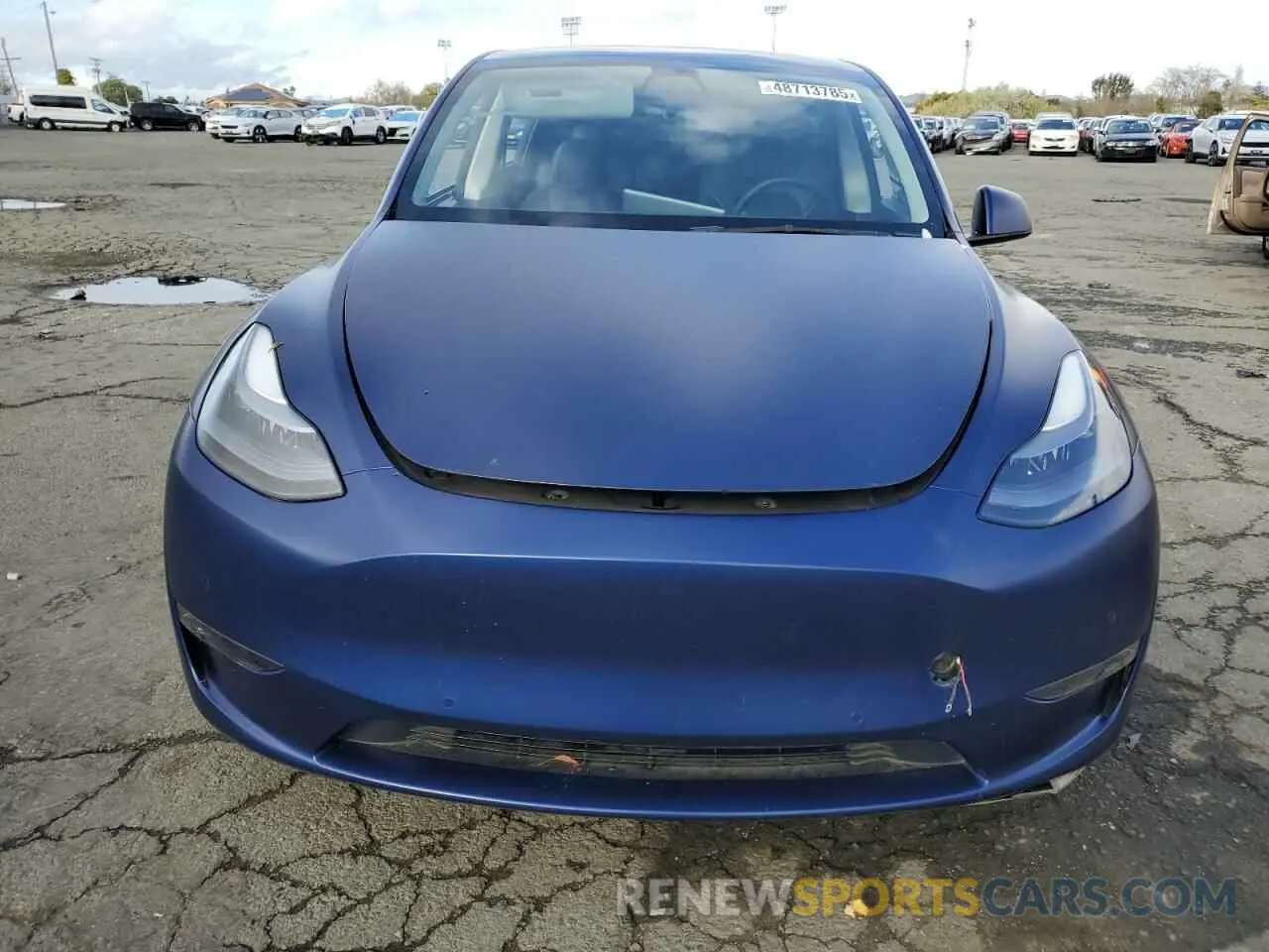 5 Photograph of a damaged car 7SAYGDEF1NF453235 TESLA MODEL Y 2022