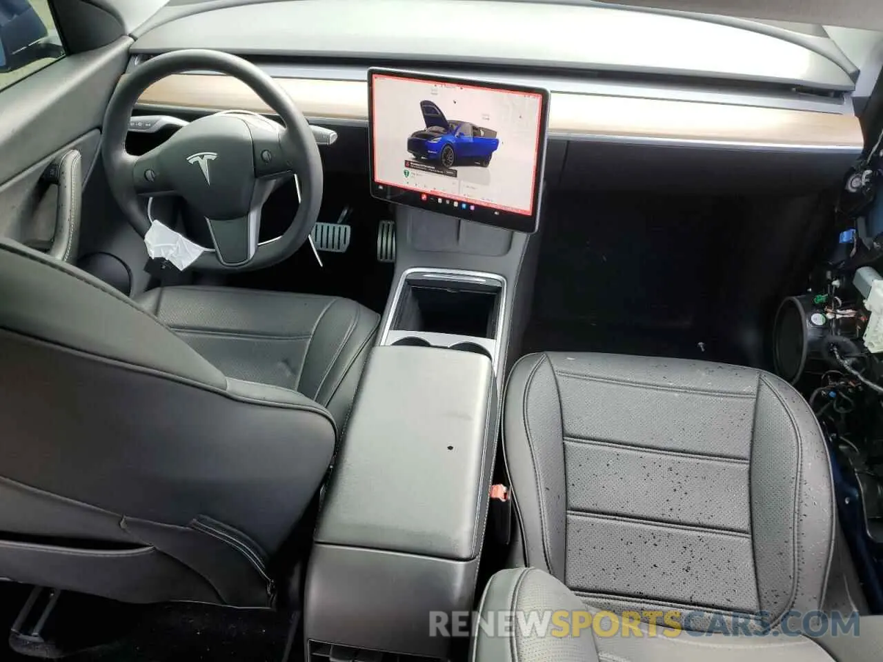 8 Photograph of a damaged car 7SAYGDEF1NF453235 TESLA MODEL Y 2022