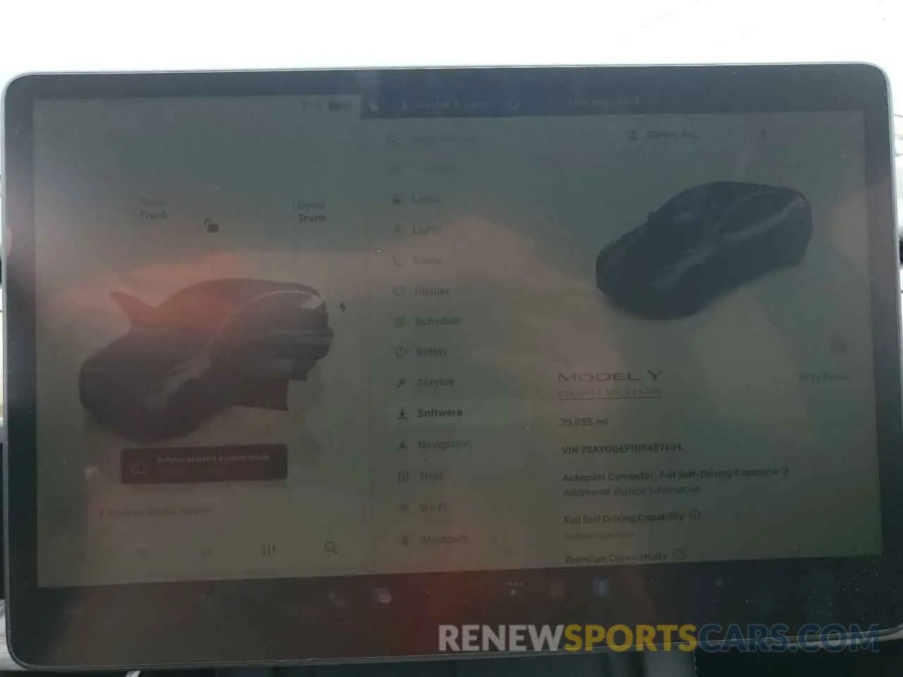 9 Photograph of a damaged car 7SAYGDEF1NF457494 TESLA MODEL Y 2022