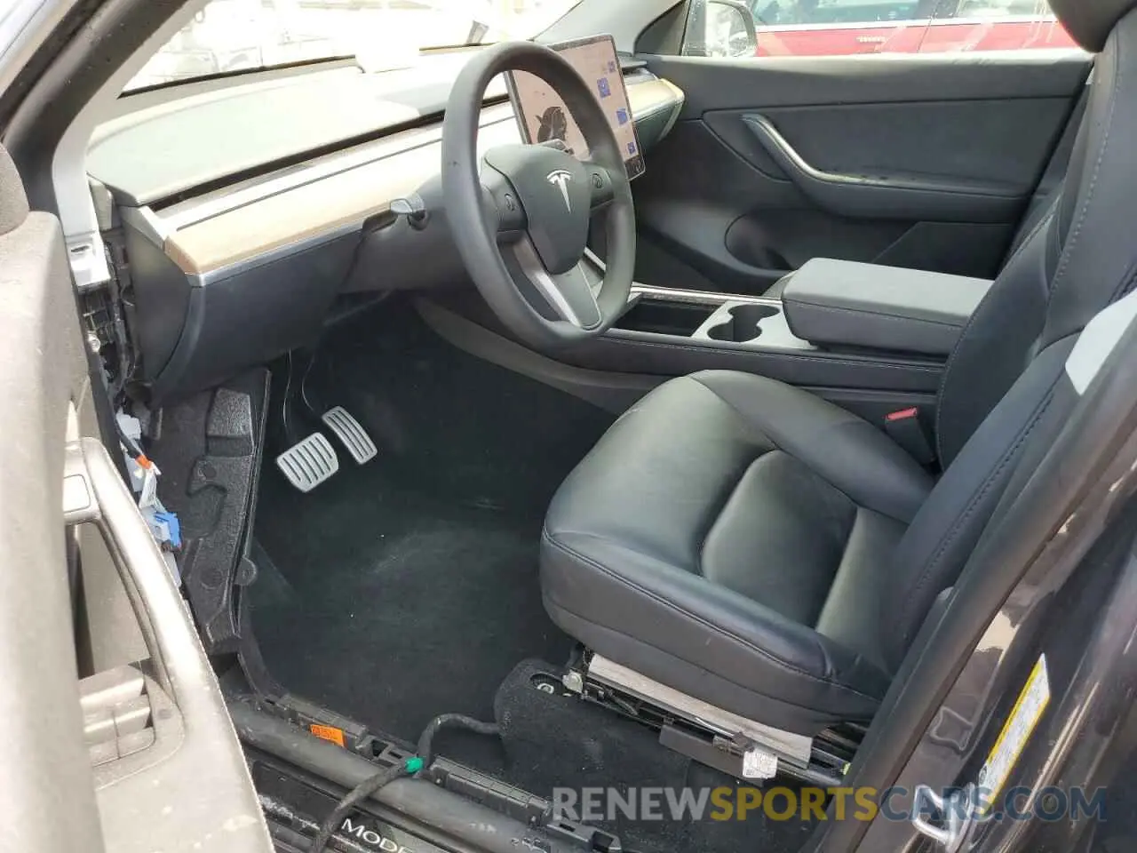 8 Photograph of a damaged car 7SAYGDEF1NF457818 TESLA MODEL Y 2022