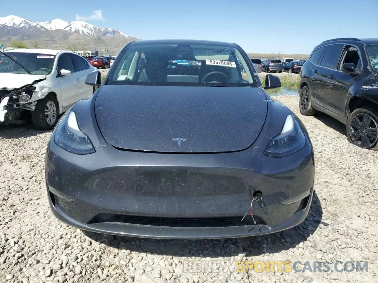 5 Photograph of a damaged car 7SAYGDEF1NF466938 TESLA MODEL Y 2022
