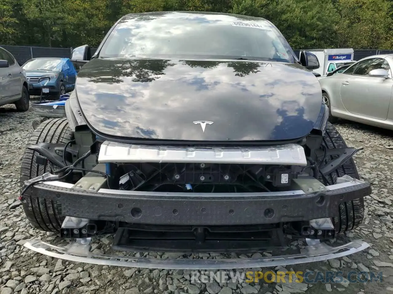 5 Photograph of a damaged car 7SAYGDEF1NF516446 TESLA MODEL Y 2022