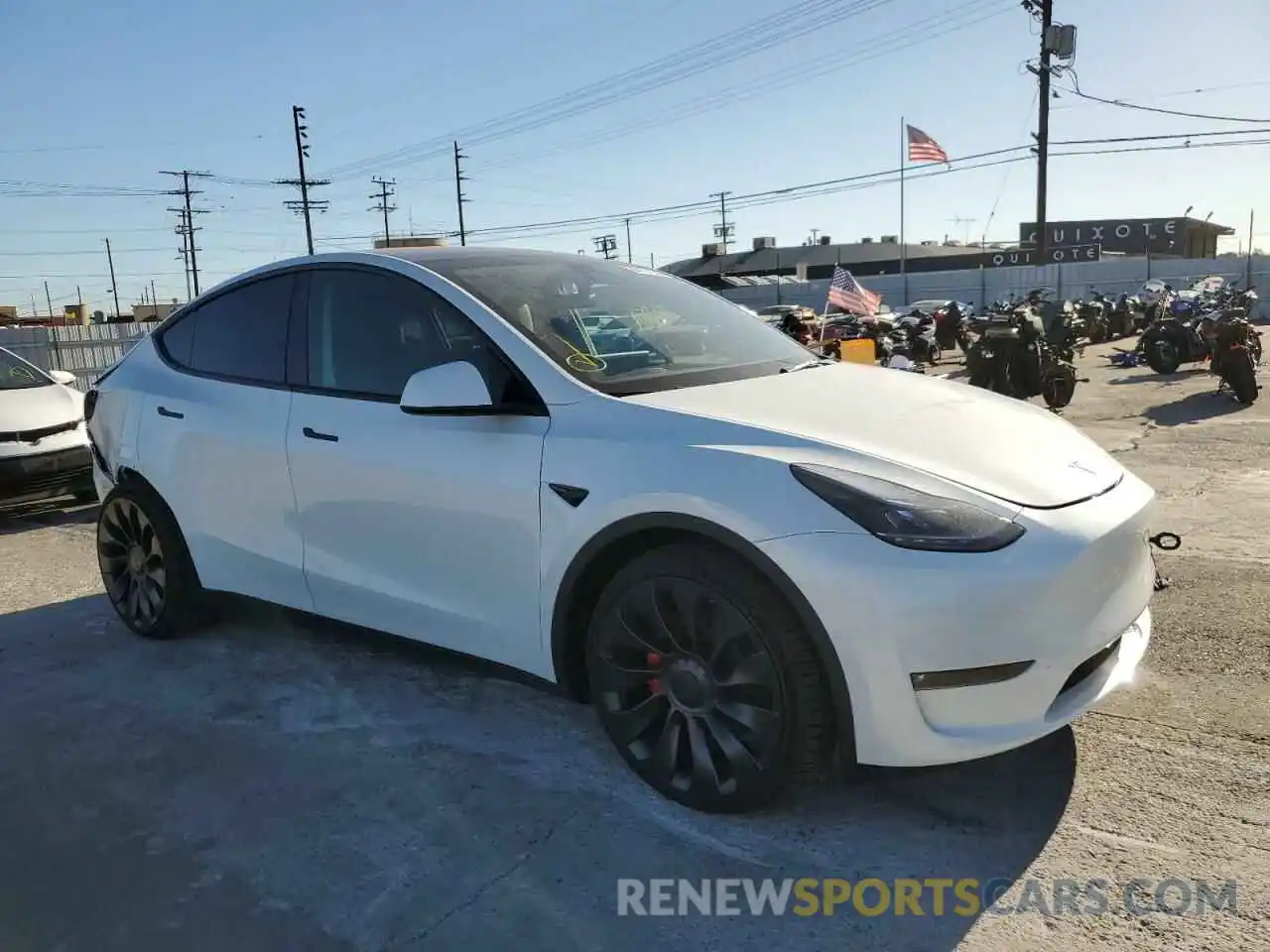 1 Photograph of a damaged car 7SAYGDEF1NF535031 TESLA MODEL Y 2022